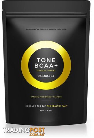 Tropeaka TONE BCAA+Passionfruit  250g Pouch - Tropeaka - 9350728000518