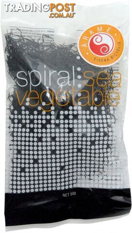 Spiral Arame (Sea Vegetable)  50g - Spiral Foods - 9312336015469