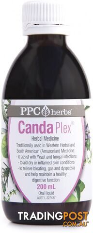 PPC Herbs Canda-Plex Reformulated 200ml - PPC Herbs - 9327842000519
