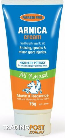 Martin & Pleasance Arnica Cream 75g Tube - Martin & Pleasance - 9324294000036