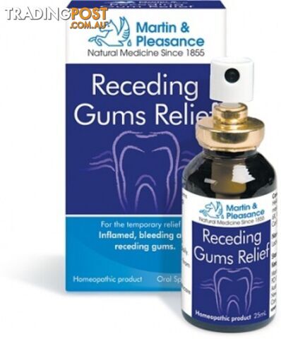 Martin & Pleasance Receding Gums Relief Spray 25ml - Martin & Pleasance - 9321582000112