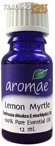 Aromae Lemon Myrtle Essential Oil 12ml - Aromae Essential Oils - 9339059005157