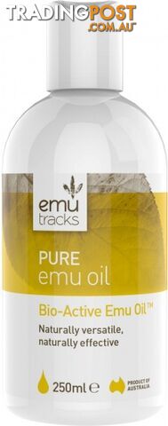 Emu Tracks Pure Emu Oil 250ml - Emu Tracks - 9334738000140
