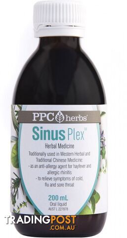 PPC Herbs Sinus-Plex 200ml - PPC Herbs - 9327842000113