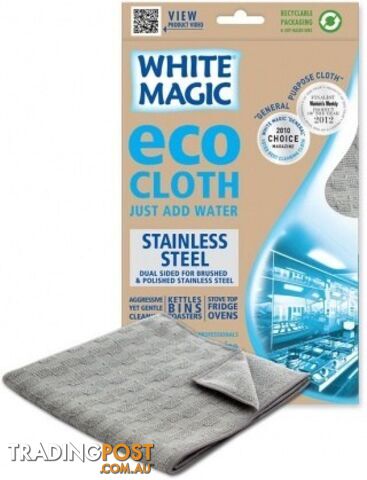 White Magic Eco Cloth Stainless Steel - White Magic - 9333544000597