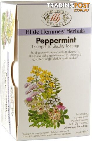 Hilde Hemmes Peppermint - 30 Teabags - Hilde Hemmes Herbals - 9315915004038