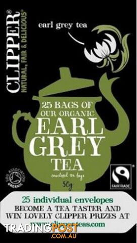 Clipper Organic Earl Grey 20Teabags - Clipper Teas - 5021991941580
