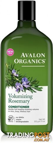 Avalon Organics Volumizing Rosemary Conditioner  325ml - Avalon Organics - 654749351604
