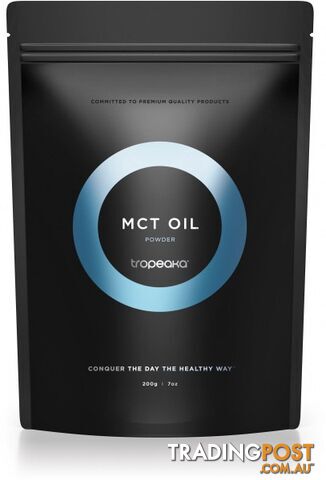 Tropeaka Organic MCT OIL Powder  200g Pouch - Tropeaka - 9350728000891