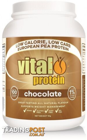 Vital Protein Chocolate 1kg - Vital - 9321582008101