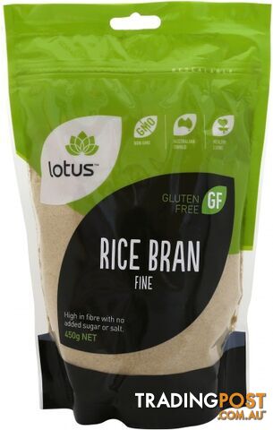 Lotus Rice Bran Fine  450g - Lotus - 9317127061076