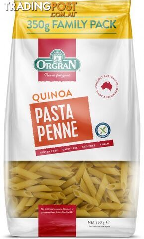 Orgran Pasta Quinoa Penne  350g - Orgran - 720516025815
