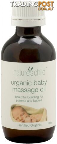 Natures Child Organic Baby Massage Oil 100ml - Natures Child - 9336588000134