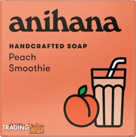 Anihana Soap Bar Peach Smoothie 120g - Anihana - 9421906696448