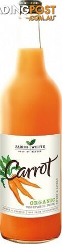 James White Organic Carrot Juice 750ml - Beet It - 5020934000278