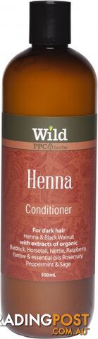 Wild Henna Hair Conditioner 500ml - Wild by PPC Herbs - 9327842000434
