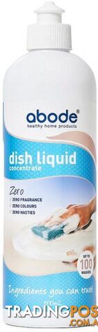 Abode Dish Liquid ZERO 500ml - Abode - 9343188002413