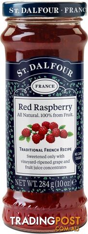 St Dalfour Raspberry Fruit Spread 284g - St Dalfour - 084380957741