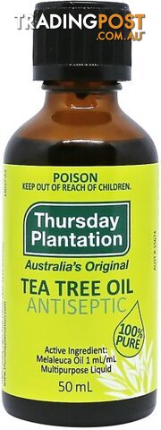 Thursday Plantation Tea Tree 100% Pure Oil 50ml - Thursday Plantation - 9312146007470