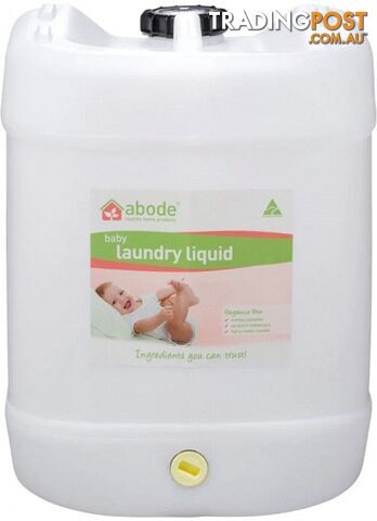 Abode Baby Laundry Liquid  (Drum + tap) 15L - Abode - 9343188002130