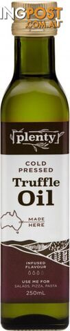 Plenty Cold Pressed Truffle Oil 250ml - Plenty - 9311964003534