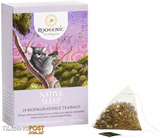 ROOGENIC AUSTRALIA Native Sleep 18 Tea Bags - Roogenic - 9351693003207