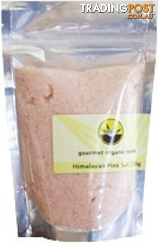 Gourmet Organic Himalayan Pink Salt 250g - Gourmet Organic Herbs - 9332974000276