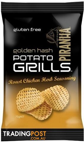 Piranha Potato Grills Roast Chicken Herb Seasoning  12x75g - Piranha - 9311796598314