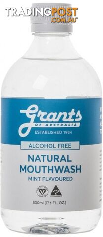 Grants Minty Fresh Natural Mouthwash 500ml - Grants - 9312812000903