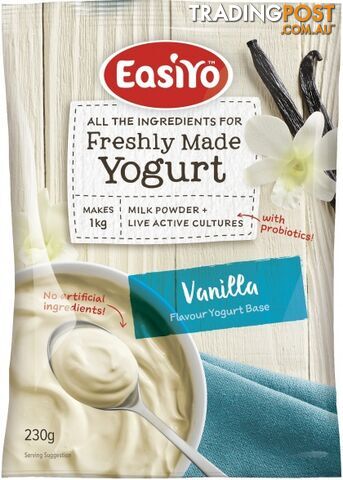 Easiyo Vanilla Yogurt 230g - EasiYo Yogurt - 9416892508004