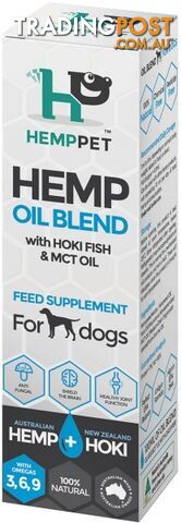 Hemp Pet Mobility Supplement 3-6-9 Hemp Nectar with Hoki Fish Oil & MCT Oil for Dogs 100ml - Hemp Pet - 0019321314062