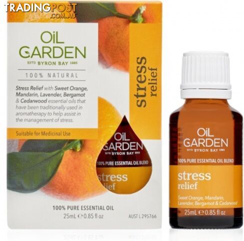Oil Garden Stress Oil Blend 25ml - Oil Garden - 9312658915706
