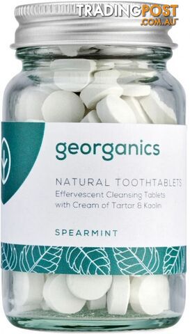Georganics Toothtablets Spearmint 120tabs - Georganics - 5060480200302