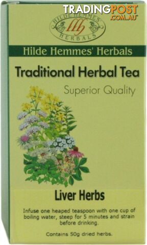 Hilde Hemmes Liver Herbs 50gm - Hilde Hemmes Herbals - 9315915006513