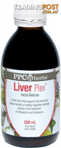PPC Herbs Liver-Plex 200ml - PPC Herbs - 9327842000533