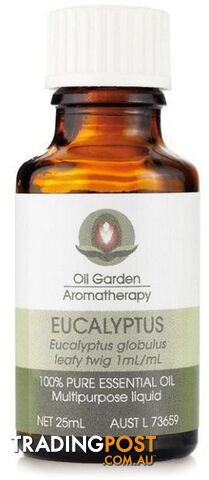 Oil Garden Eucalyptus Pure Essential Oil 25ml - Oil Garden - 9318901200728