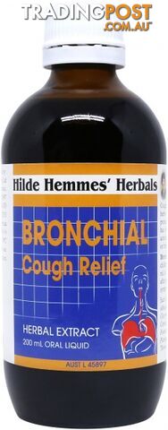 Hilde Hemmes Bronchial Cough Relief 200ml - Hilde Hemmes Herbals - 9315915003697