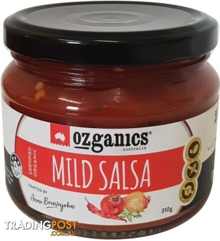 Ozganics Organic Salsa Mild  310g - Ozganics - 9327304001252