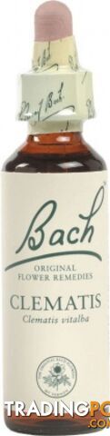 Bach Flower Clematis 20ml - Bach Flower - 5000488103090