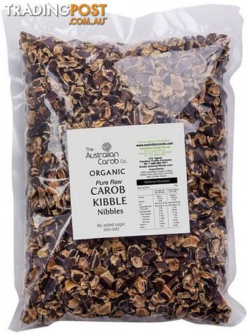 The Australian Carob Organic Carob Kibble Nibbles Raw 5Kg - The Australian Carob Co