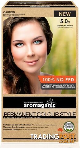 Aromaganic 5.0N  Light Brown (Natural) - Aromaganic Hair Products - 9331636004034