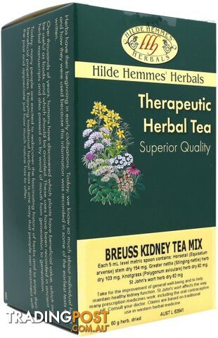 Hilde Hemmes Breuss Kidney Tea Mix 60gm - Hilde Hemmes Herbals - 9315915001204