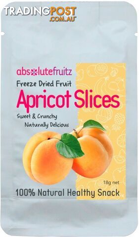 Absolutefruitz Freeze Dried Apricot 18g - Absolutefruitz - 9334827002512