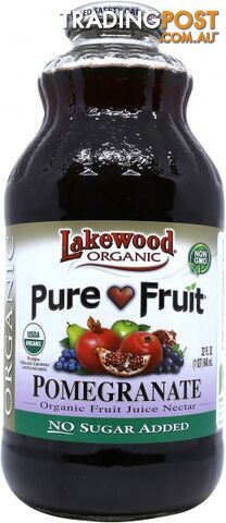 Lakewood Organic Pomegranate Blend 946ml - Lakewood Pure Juices - 042608470199