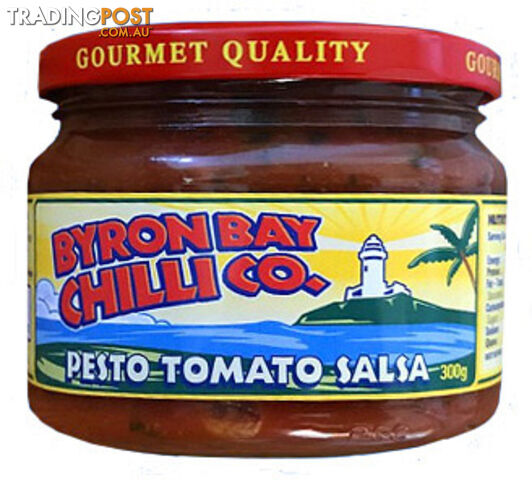 Byron Bay Chilli Pesto Tomato Salsa  300g - Byron Bay Chilli Co - 9320342000898