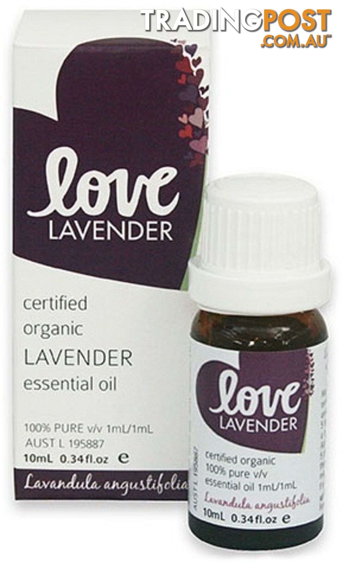 Love Oils Organic Bulgarian Lavender Essential Oil 10ml - Love Oils - 9347986000855