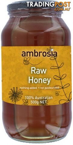 Ambrosia Honey Raw  1kg - Ambrosia - 9327006000324