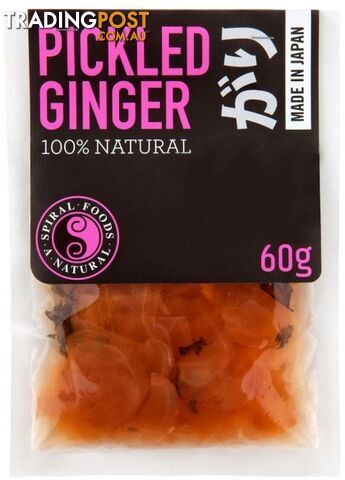 Spiral Pickled Ginger 50g - Spiral Foods - 9312336030110