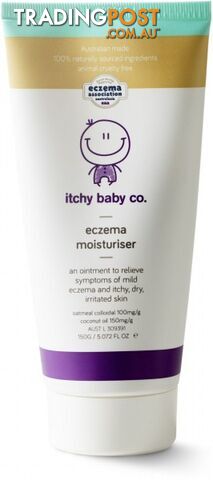 Itchy Baby Co Eczema Moisturiser 150g Tube - Itchy Baby Co - 9346630099955