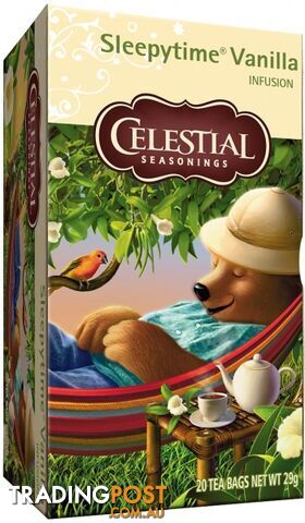 Celestial Seasonings Sleepytime Vanilla Tea 20Teabags - Celestial Seasonings - 070734516542